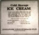 Cold Storage ice cream 1925